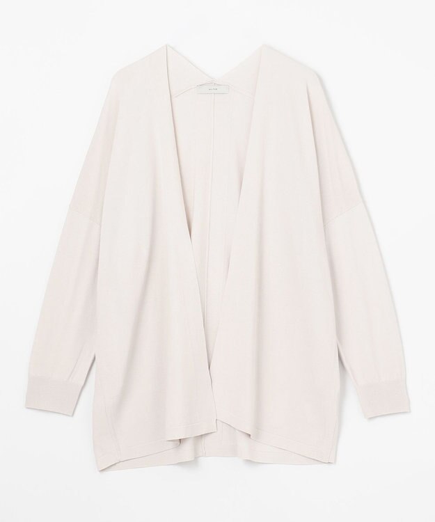 ANY L 【接触冷感/UVケア/アンチピリング】ニットカーディガン エクリュ