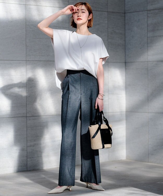 23区 【VIOLAｄORO】MIRO 2WAY トートバッグ ブラックミックス