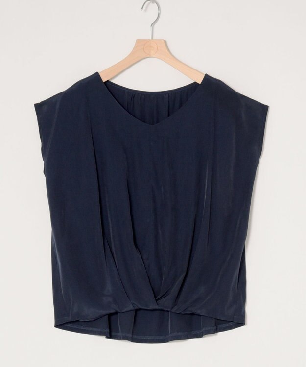 ONWARD Reuse Park 【any FAM】ブラウス春夏 ネイビー