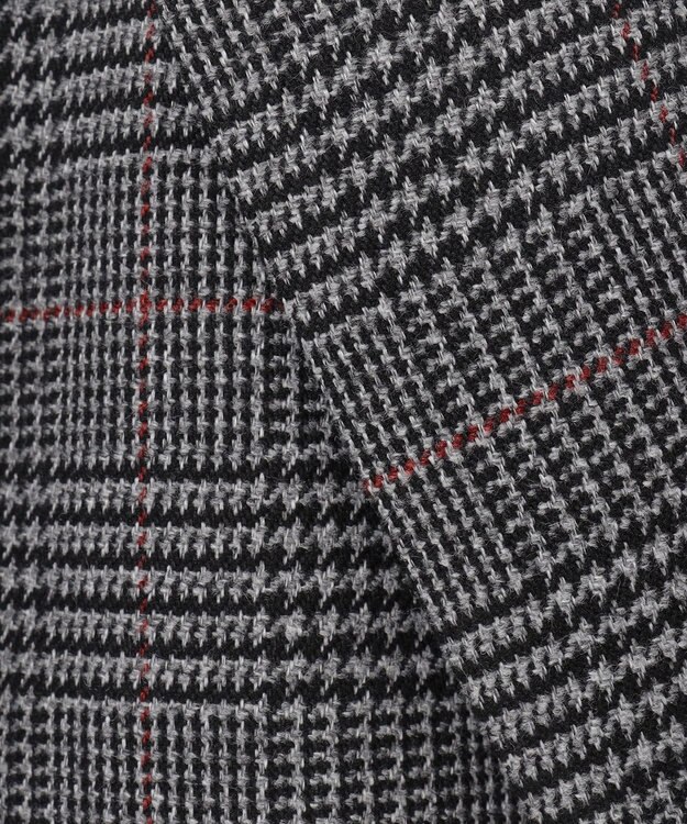 uncrave 【手洗い可】ウォッシャブル ツイード ジャコット（uncrave STANDARD） ブラックチェック