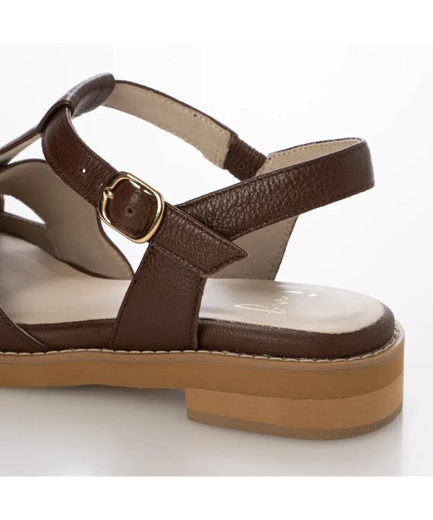 ing <ing>【WEB限定】【サスティナブル】グルカサンダル ダークブラウン