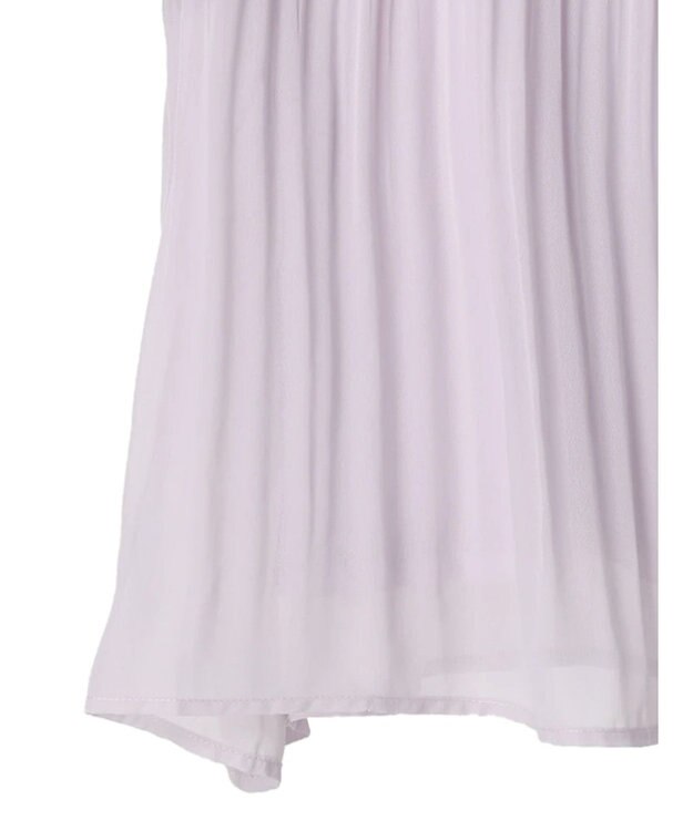 earth music&ecology マジョリカプリーツ半袖ブラウス Pink