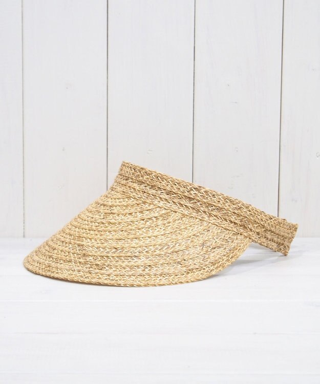 石田製帽 ペーパー クリップバイザー ベージュ