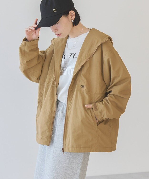 AMERICAN HOLIC 撥水加工フィールドブルゾン Camel