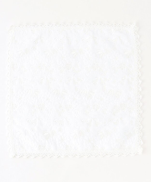 TOCCA LACE OF GARDEN TOWELCHIEF タオルチーフ ホワイト系