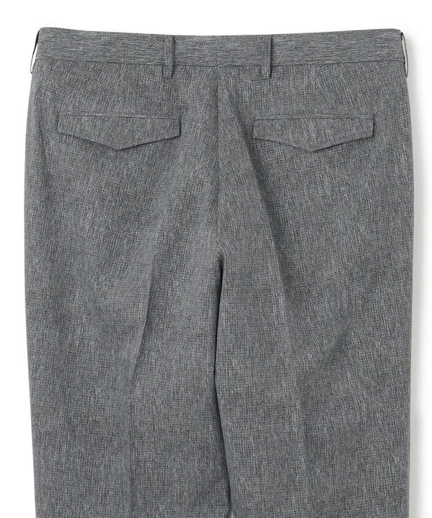 JOSEPH HOMME 新柄【洗える/ストレッチ/シワになりにくい/セットアップ対応可】クールドッツストレッチ テーパードパンツ / CITY ライトグレー系