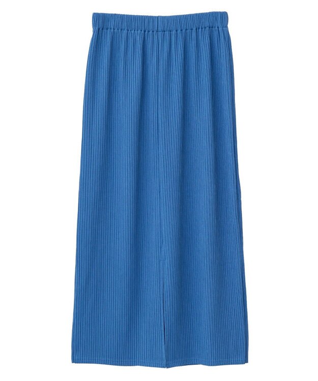 Green Parks 楽ちん涼やかドライタッチイージースカート Royal Blue