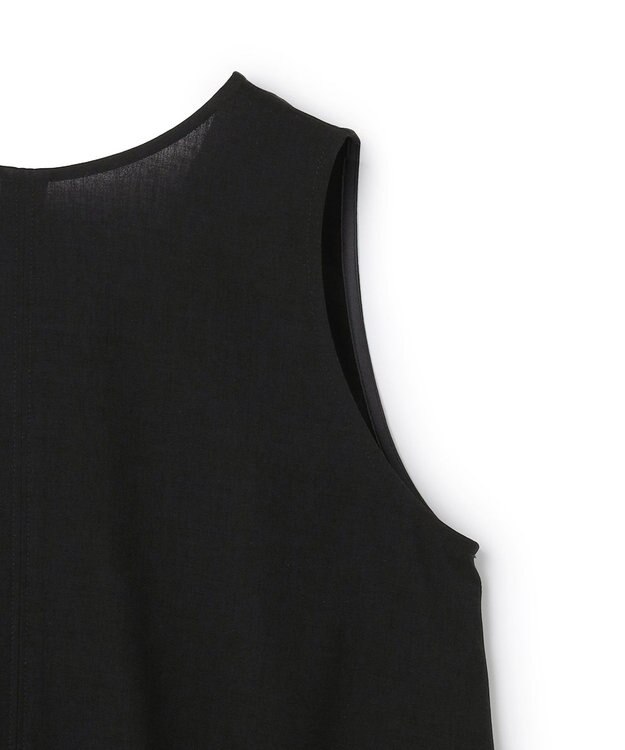 uncrave ドライタッチトロ ツイストトップス ブラック