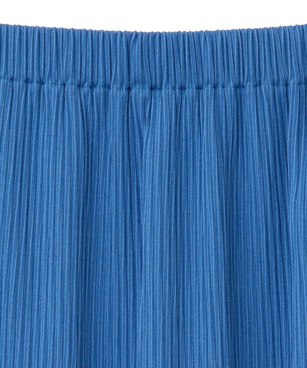 Green Parks 楽ちん涼やかドライタッチイージースカート Royal Blue