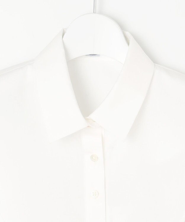 J.PRESS LADIES パールボタン デコカラー 付け襟 ホワイト系