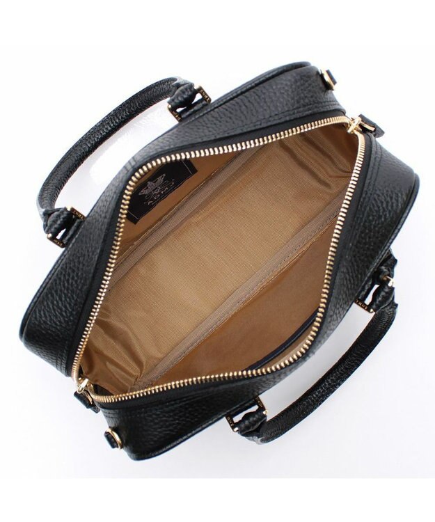 A.D.M.J. 【牛革】ボストン23cm ブラック