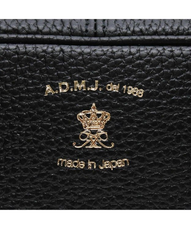 A.D.M.J. 【牛革】ボストン23cm ブラック