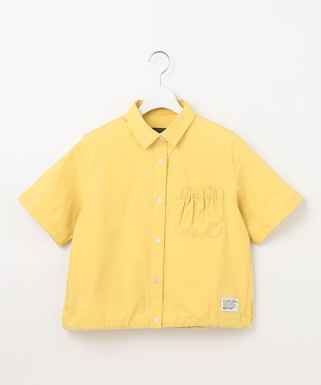 PW CIRCULUS 【WOMEN】ギャザリング シャツ ゴルフウェア レディース イエロー系