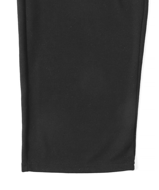 WEGO 【ウエストゴム】スウェットカーゴパンツ ブラック