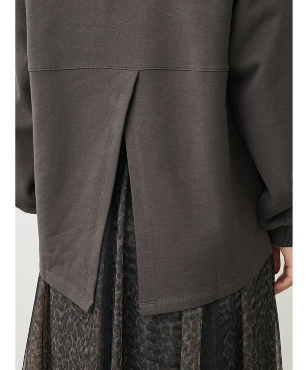 Green Parks ・ＳＵＧＡＲ　ＳＰＯＯＮ　バックスリットウラケスウェット Charcoal Gray