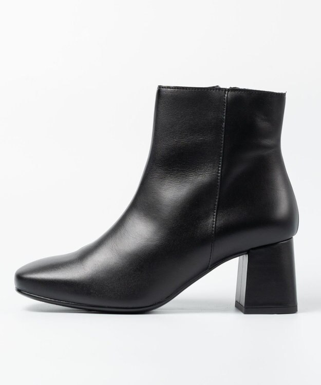 BONTRE 【BONTRE/ボントレ】スクエアトゥヒールブーツ ブラック