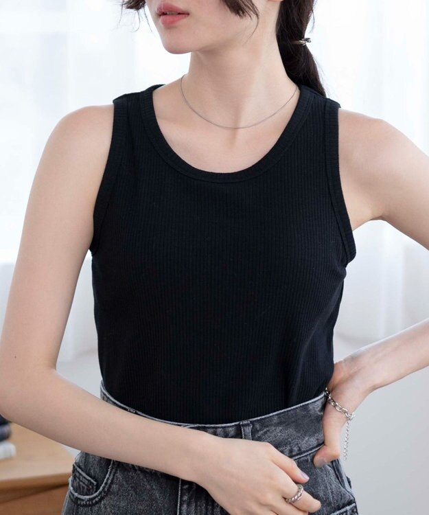 WEGO 【カップ付き】なちゅ盛れカップインタンク ブラック