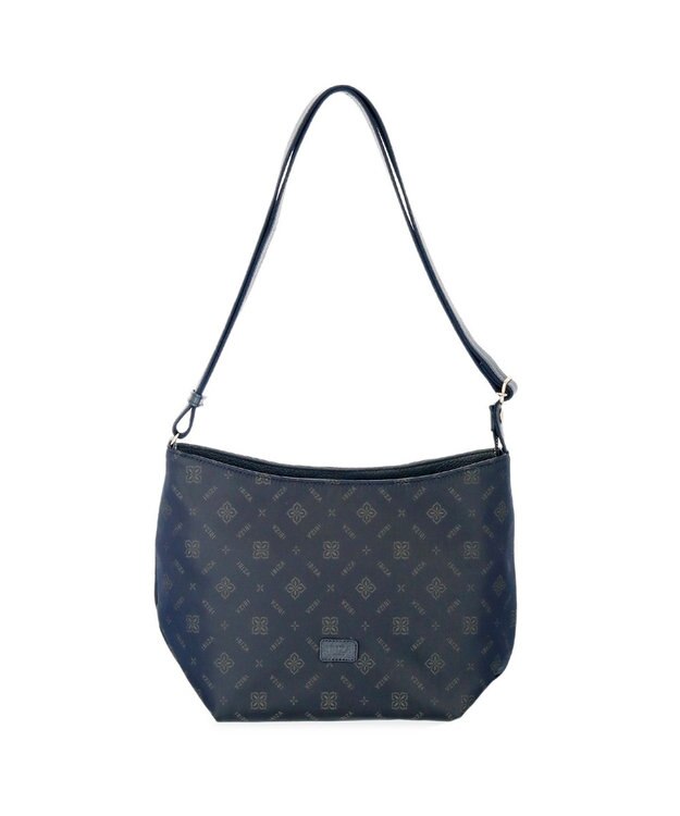 IBIZA ロゴナイロン　ショルダーバッグ ピンクベージュ