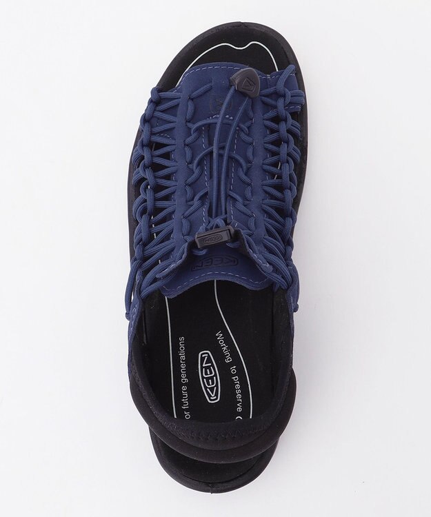 JOSEPH ABBOUD MOUNTAIN 【2本の紐と1枚のソールから作られた次世代のスニーカー・メンズ】NEEK Ⅱ OT サンダル ブルー系