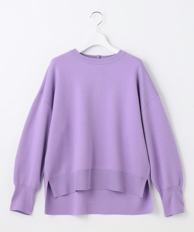 自由区 【WEB&一部店舗限定】スムージーカラー ニット [WEB限定]ラベンダー