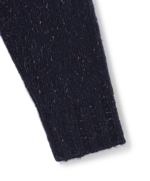 JOSEPH HOMME マルチノット　ハイネックニット ネイビー系