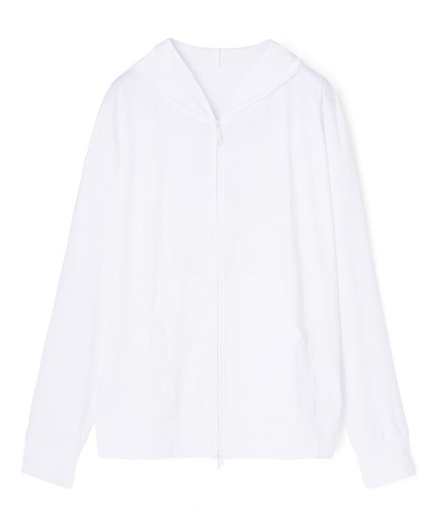 San-ai Resort（三愛水着楽園） 【SALE】ユニセックスラッシュパーカー　UPF50＋　撥水加工　S・M・L　【Reir（レイール）】 ホワイト