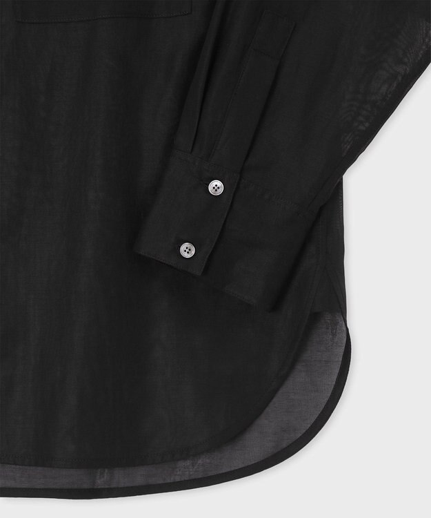 Paul Smith シアーコンビネーション 長袖シャツ ブラック