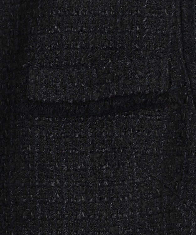 23区 L 【一部店舗限定】ファンシーツイード ジレ ネイビー系