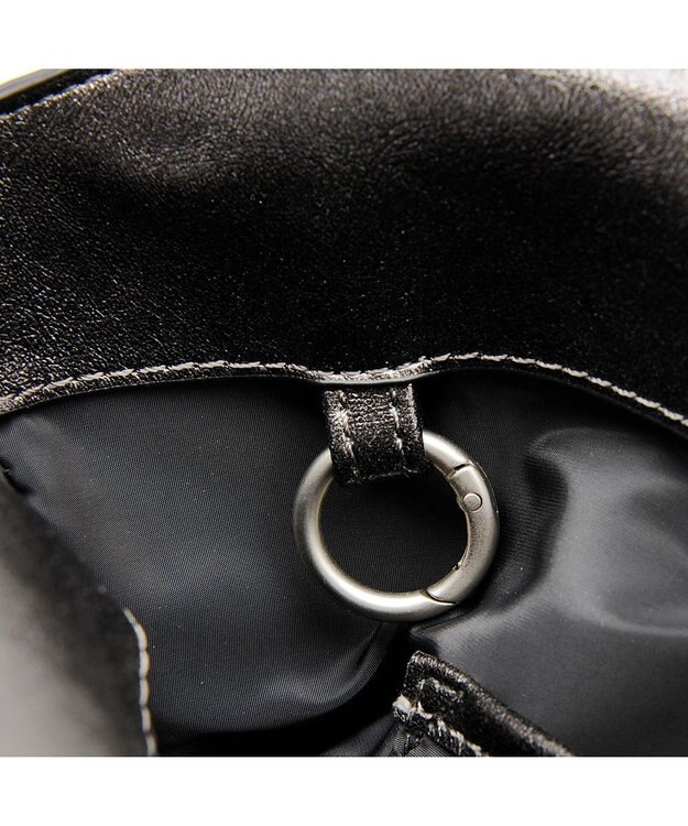 MioFIRANO STONE A001 トートバッグ マルチケース付き A4サイズ対応 BLACK