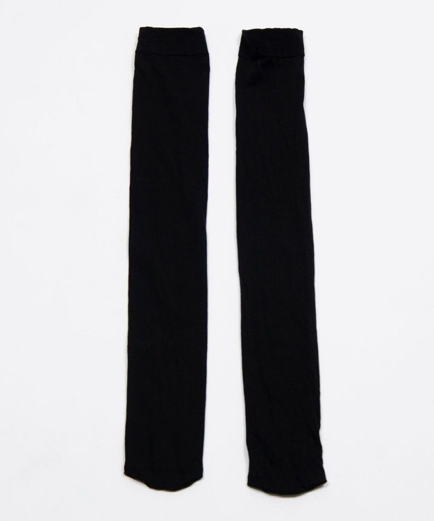 WEGO シアーニーハイソックス ブラック