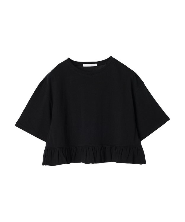 Green Parks ・Ｐｅｔｉｔ　Ｆｌｅｕｒ　スソフリルＴＥＥ Black