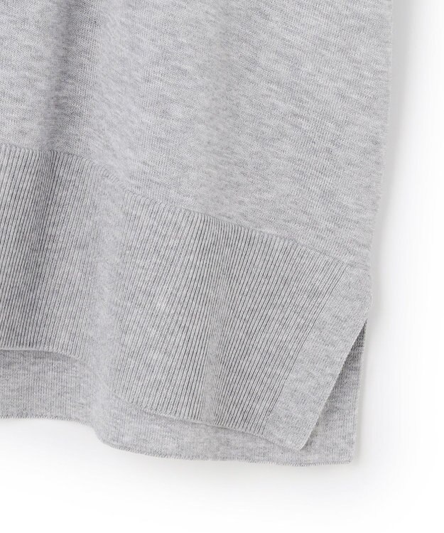 23区 【先行予約/WEB&一部店舗限定】スビンハイツイスト Vネック カーディガン ライトグレー系