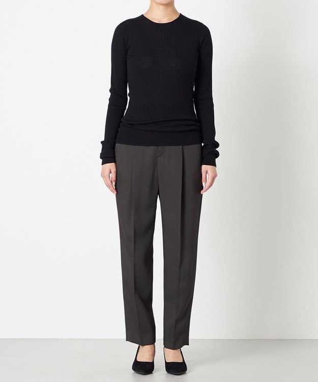 NAVE 【Nave】リュクスウール クルーネックニット ホワイト系