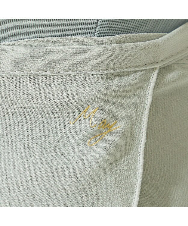 Chacott 【MAY NAGAHISA】巻きスカート シーグリーン