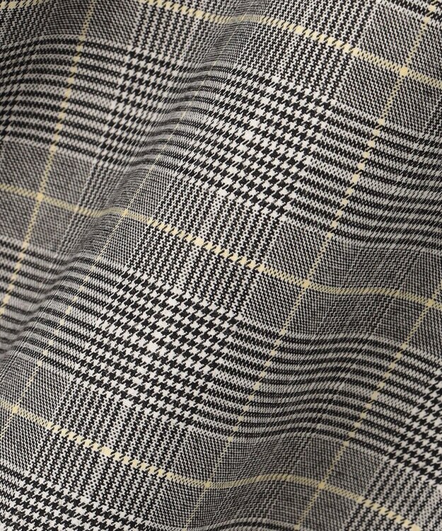 組曲 KIDS 【110-140cm】グレンチェック ワンピース グレー系3