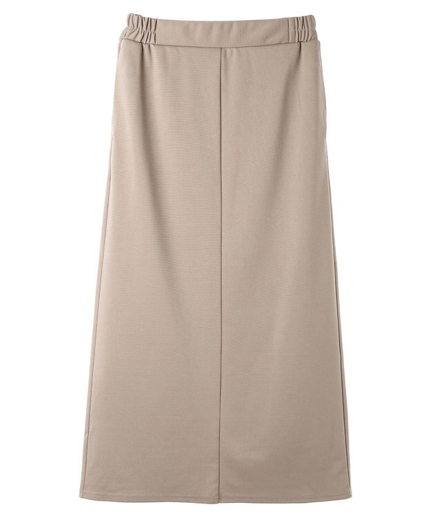 Green Parks らくスレＩラインスカート Gray Beige