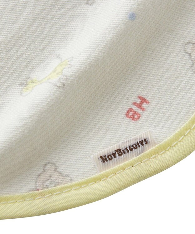 MIKI HOUSE HOT BISCUITS 総柄 スタイ はっ水 マルチカラー