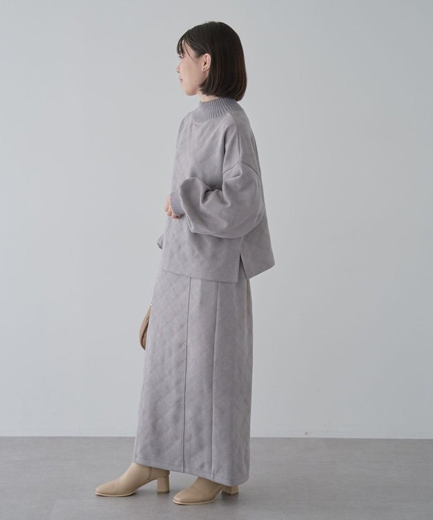 Green Parks ・ＥＬＥＮＣＡＲＥ　ＤＵＥ　エンボスプルオーバー Light Gray