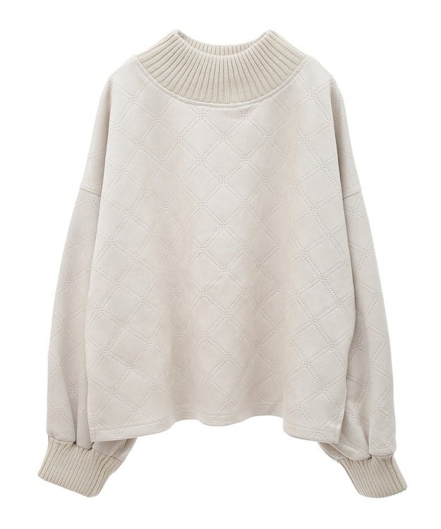 Green Parks ・ＥＬＥＮＣＡＲＥ　ＤＵＥ　エンボスプルオーバー Ivory