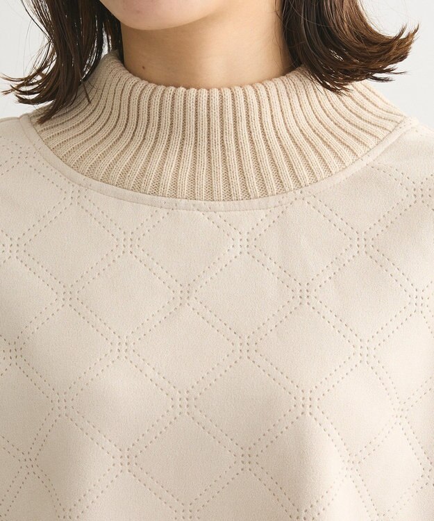 Green Parks ・ＥＬＥＮＣＡＲＥ　ＤＵＥ　エンボスプルオーバー Ivory