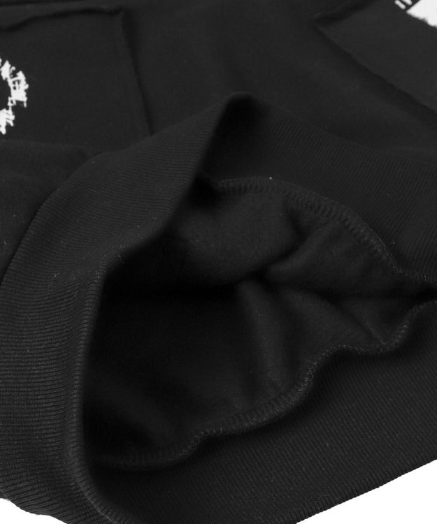 WEGO 【ユニセックス着用ITEM】フォトペーストグラフィックプルオーバー ブラック