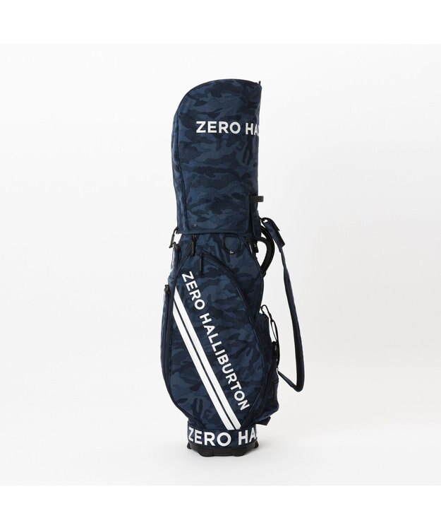 ZERO HALLIBURTON コーデュラキャディバッグ 82051 ネイビーカモ柄