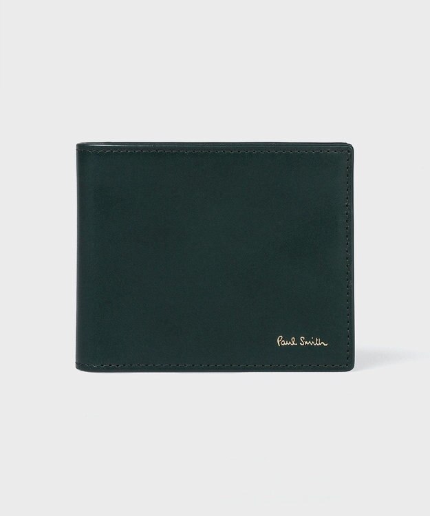 Paul Smith ベジタン SS26 2つ折り財布 ダークグリーン