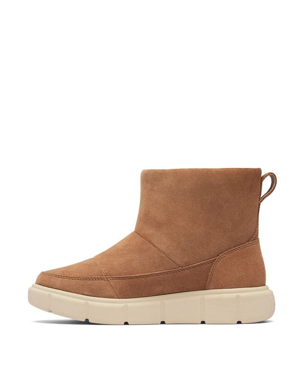 SOREL ソレルエクスプローラー3 スリッポンウォータープルーフ Velvet Tan, Chalk