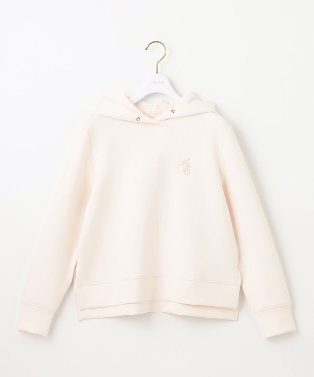 ANY SIS 【洗える】ダンボールプル パーカー アイボリー