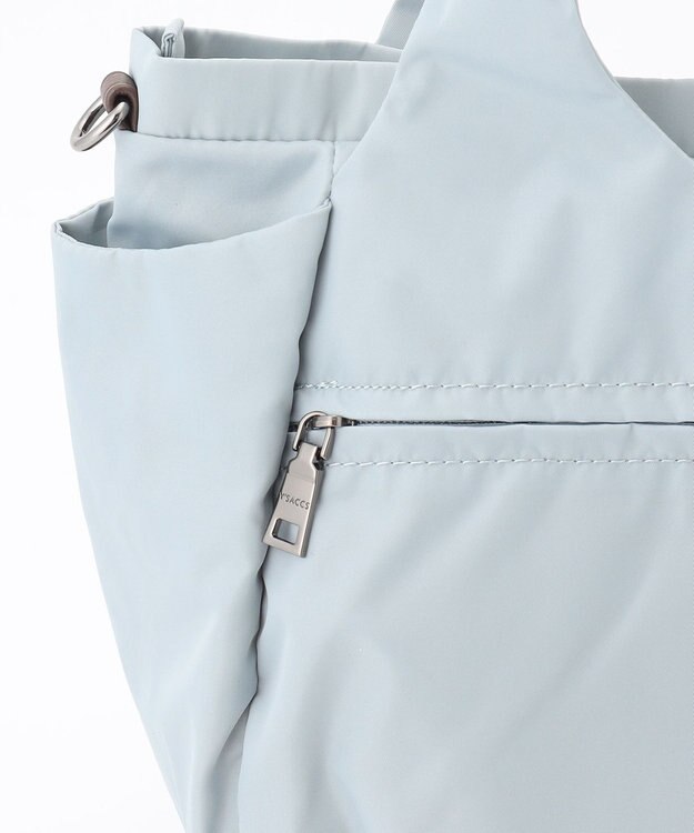 Y'SACCS 【Y’SACCS vous et】ラウンド2WAYトート ライトブルー