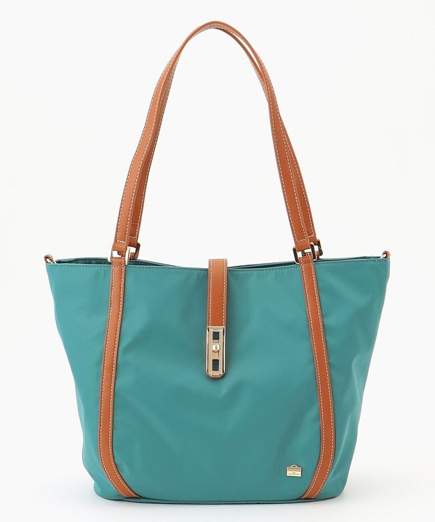 LA BAGAGERIE ひねり金具付きエレガンストート　Mサイズ グリーン