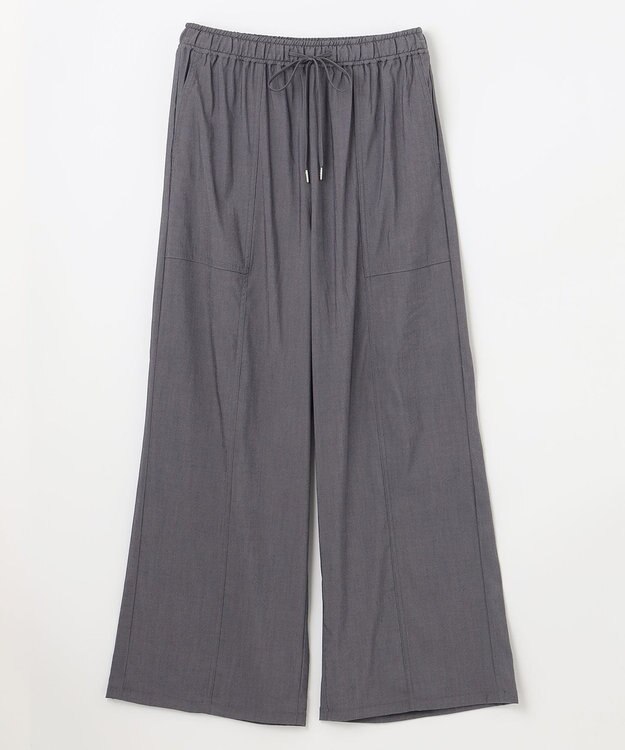 ANY L 7daysデイリーリラックスパンツ グレーシャンブレー