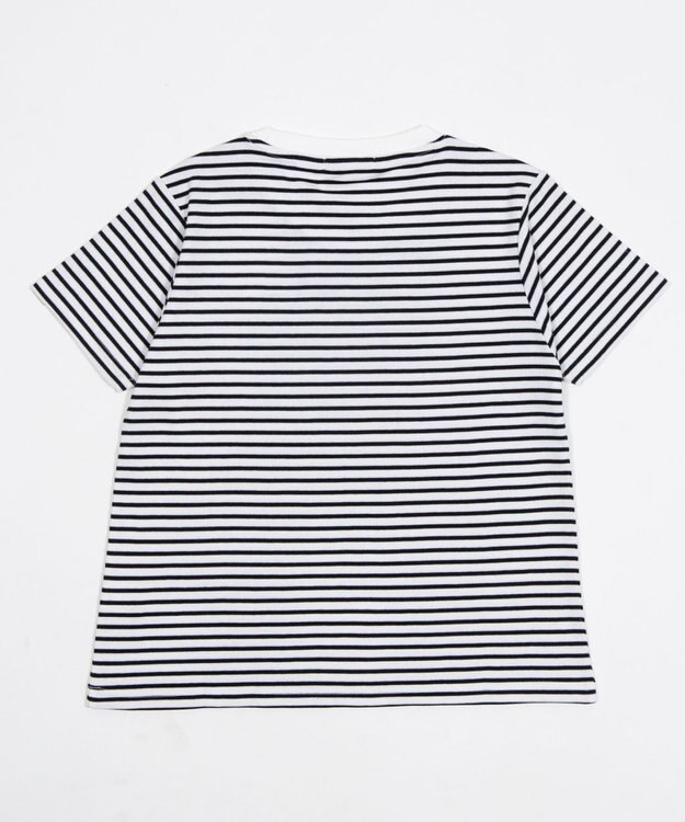 WEGO 【SMLサイズ展開】U.S. POLO ASSN.別注コンパクトTシャツ ホワイトボーダー