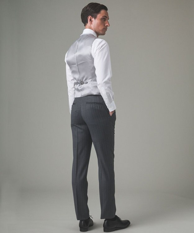 GOTAIRIKU 【WEAR BLACK】シルバーベスト ライトグレー系